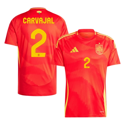 Spain CARVAJAL #2 Home Jersey EURO