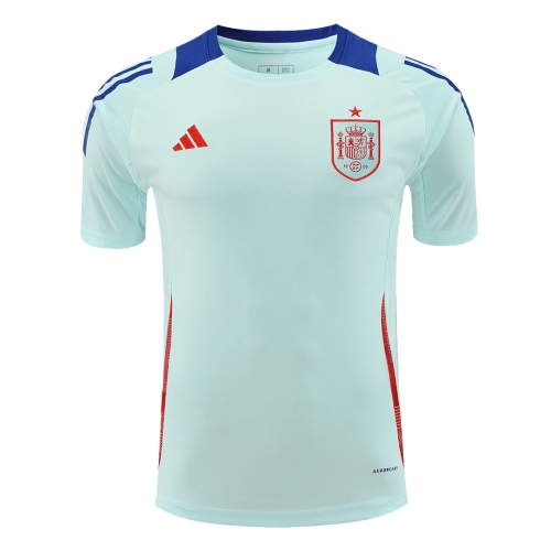 Spain Pre-Match Training Jersey EURO - Blue