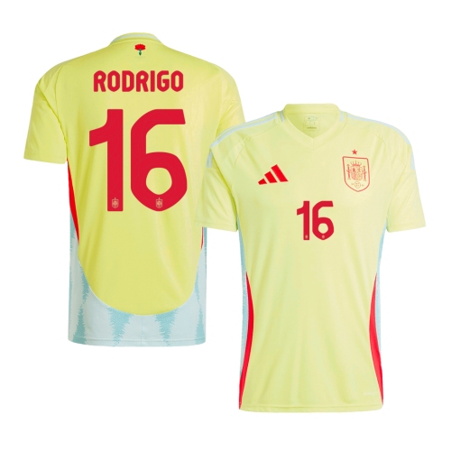 Spain RODRIGO #16 Away Jersey EURO