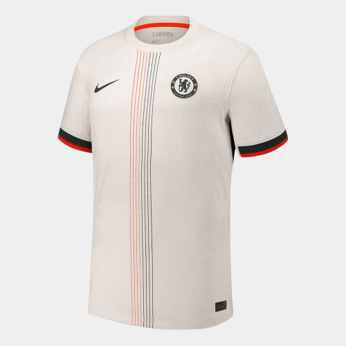 Authentic Chelsea Away Soccer Jersey 2025/26 White