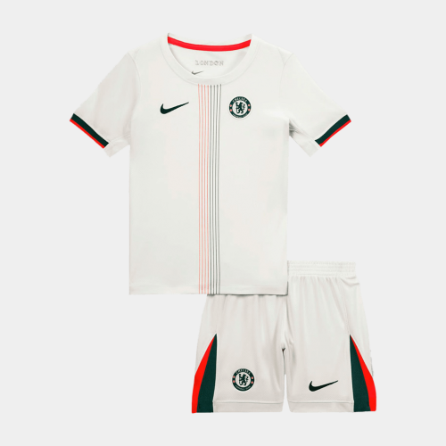 Chelsea Away Soccer Jersey Kit 2025/26 Kids(Jersey+Shorts)