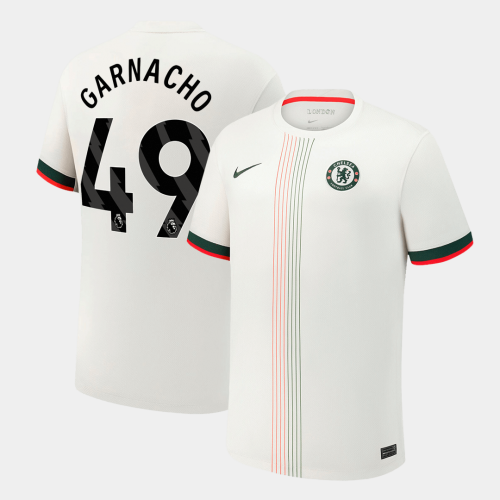 Chelsea GARNACHO #49 Away Soccer Jersey 2025/26