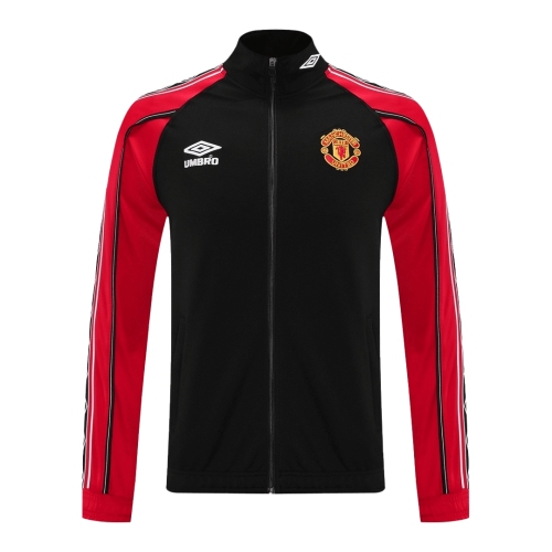 25/26 Manchester United Training Jacket Red&Black