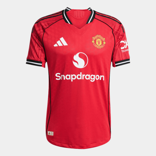 Authentic Manchester United Home Soccer Jersey 2025/26 Red
