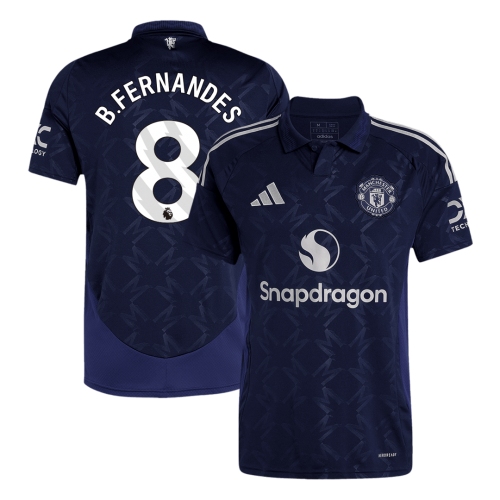 Manchester United B.FERNANDES #8 Away Soccer Jersey