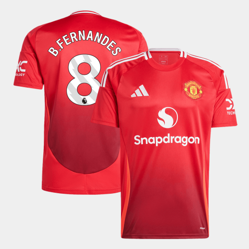 Manchester United B.FERNANDES #8 Home Jersey