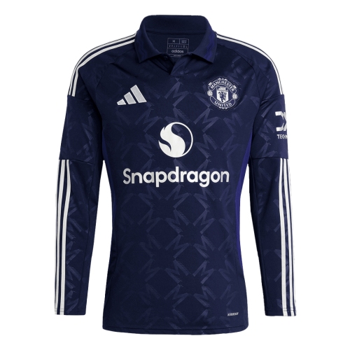Manchester United Long Sleeve Away Soccer Jersey