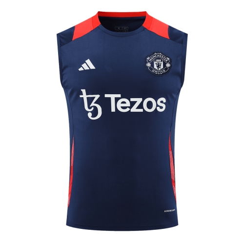 Manchester United Pre-Match Sleeveless Soccer Jersey