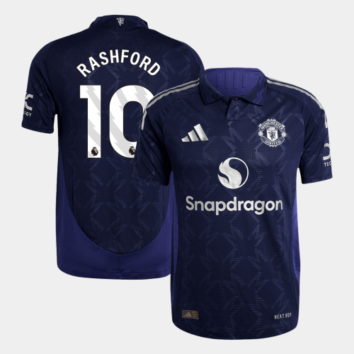 Manchester United RASHFORD #10 Away Soccer Jersey Authentic
