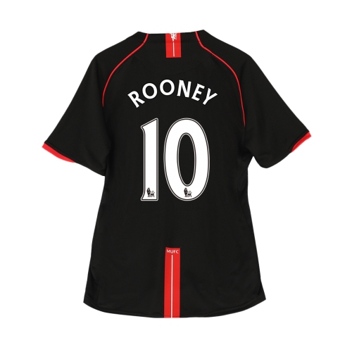 Manchester United ROONEY #10 Away Soccer Jersey Retro 2007/08
