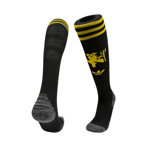 Manchester United Third Away Soccer Socks 2025/26 Kid