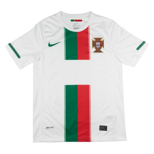 Portugal Away Soccer Jersey Retro 2010