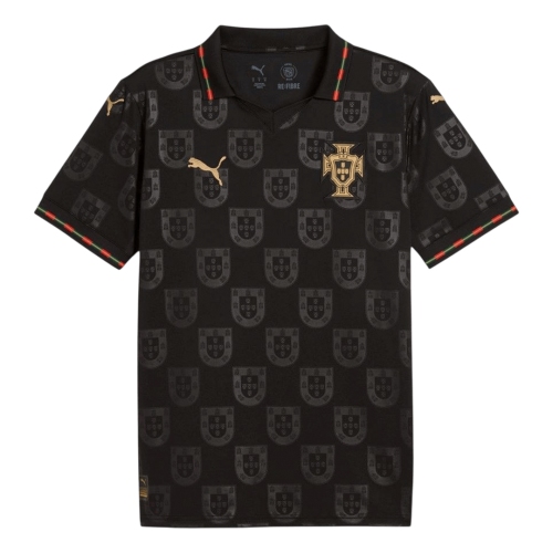 Portugal Concept Special Soccer Jersey World Cup 2026 Black