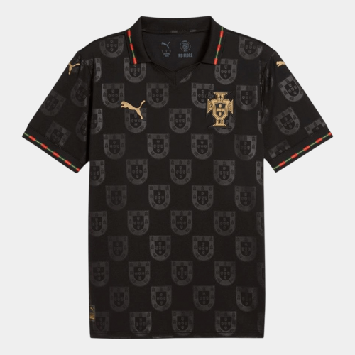 Portugal Concept Special Soccer Jersey World Cup 2026 Black