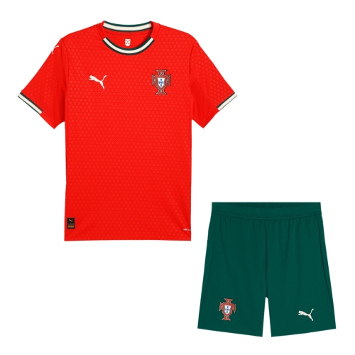 Portugal Home Soccer Jersey Kit 2025 (Jersey+Shorts)