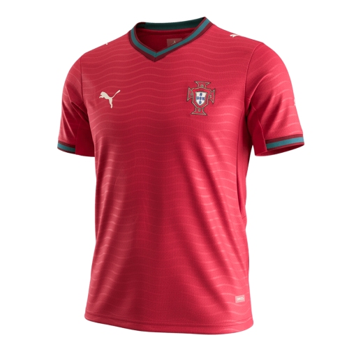 Portugal Home Soccer Jersey World Cup 2026 Red