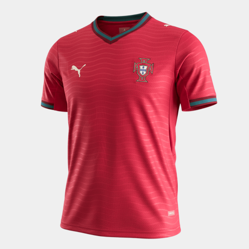 Portugal Home Soccer Jersey World Cup 2026 Red