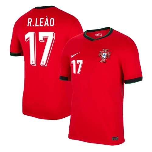 Portugal R.LE?O #17 Home Jersey EURO