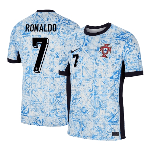 Portugal RONALDO #7 Away Jersey EURO