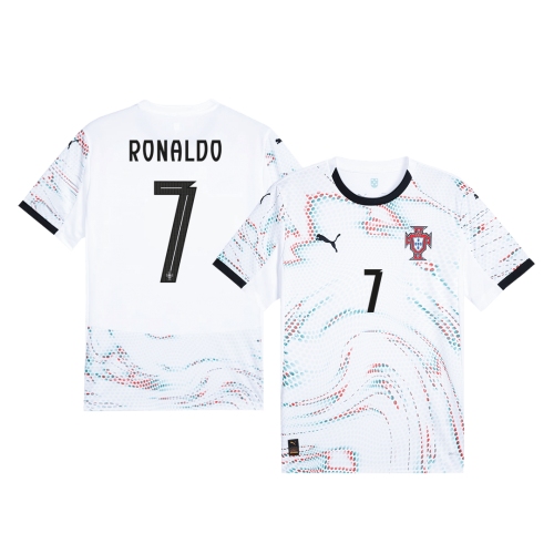Portugal RONALDO #7 Away Soccer Jersey 2025