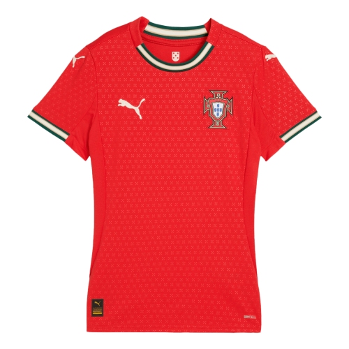 Womens Portugal Home Soccer Jersey 2025