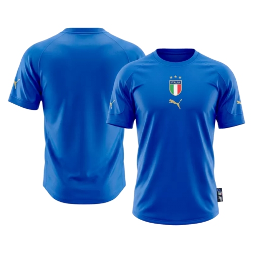 Italy 2004 Retro Jersey Home Soccer Shirt