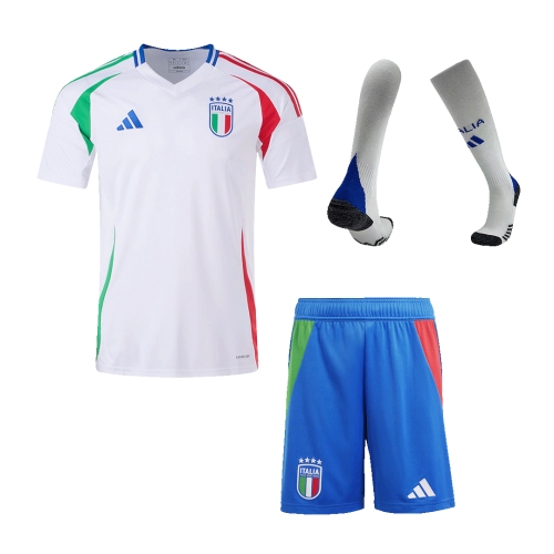 Italy Away Jersey Kit EURO (Jersey+Shorts+Socks)