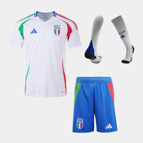 Italy Away Jersey Kit EURO (Jersey+Shorts+Socks)