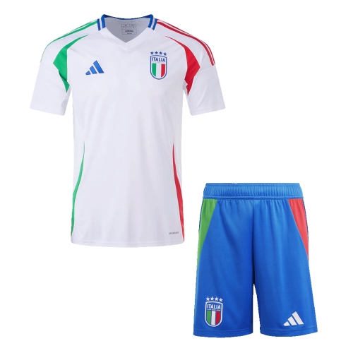 Italy Away Jersey Kit EURO (Jersey+Shorts)