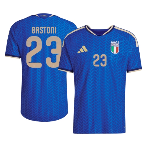 Italy BASTONI #23 Home Soccer Jersey Authentic 2026