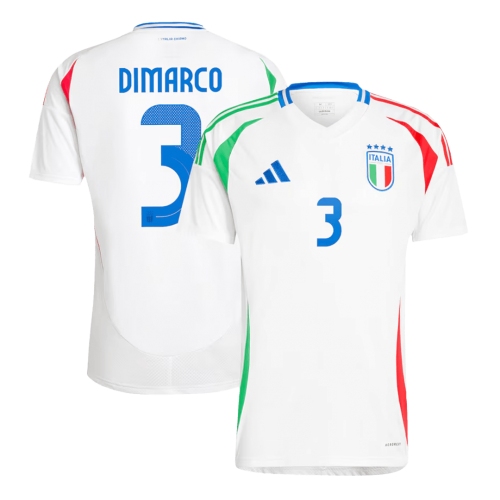 Italy DIMARCO #3 Away Jersey EURO