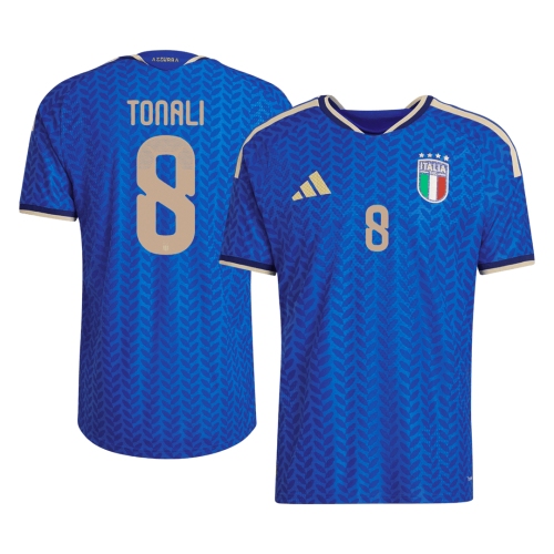 Italy TONALI #8 Home Soccer Jersey Authentic 2026