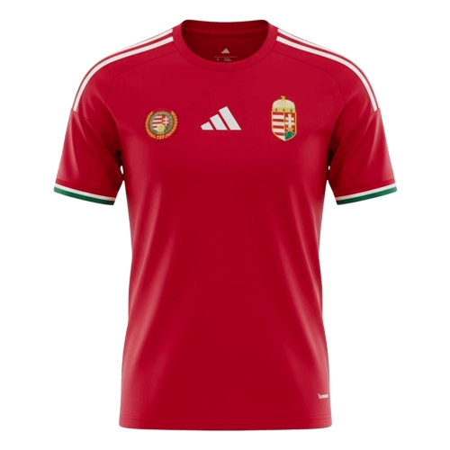 Hungary Home Soccer Jersey World Cup 2026 Red