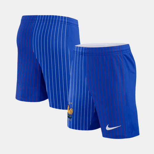 France Away Soccer Shorts