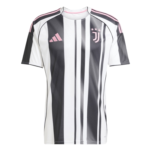 Juventus Home Soccer Jersey 2025/26 Black&White