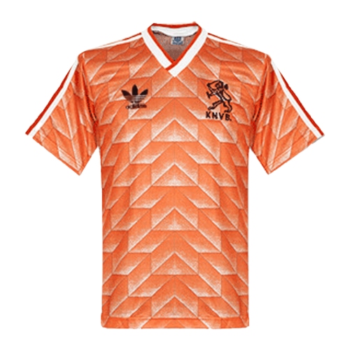 Netherlands Home Soccer Jersey Retro 1988