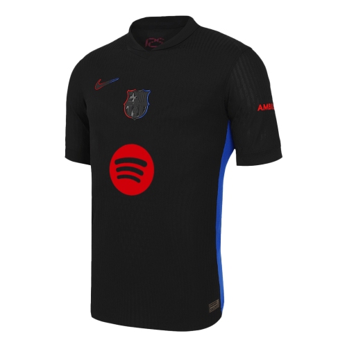 Barcelona Away Soccer Jersey Authentic - Spotify Logo Without Text