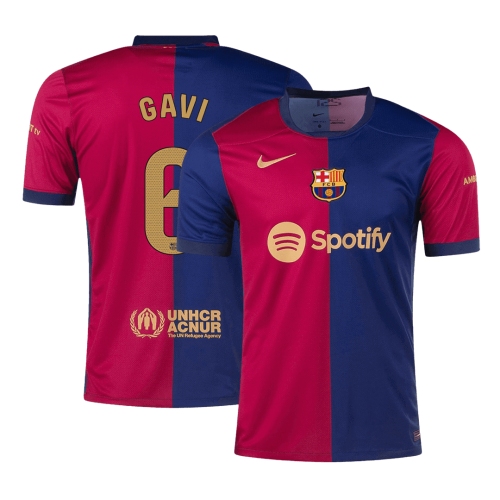 Barcelona GAVI #6 Home Jersey
