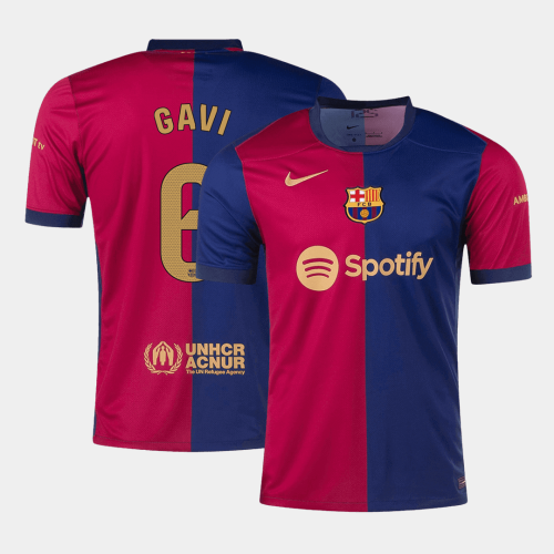 Barcelona GAVI #6 Home Jersey