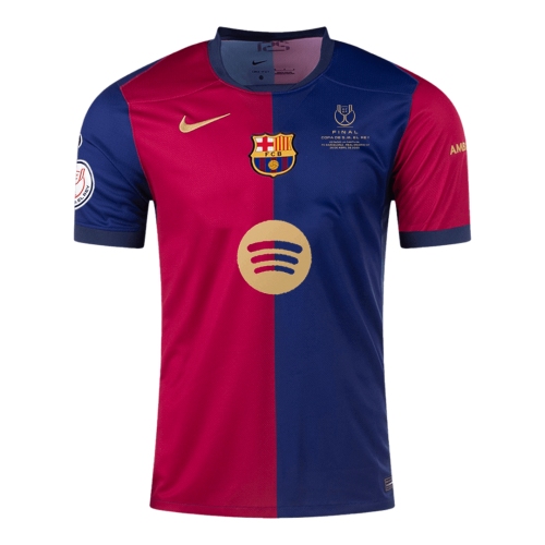 Barcelona Home Jersey - Copa del Rey Final