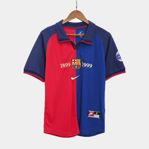 Barcelona Home Jersey Retro 1999/00