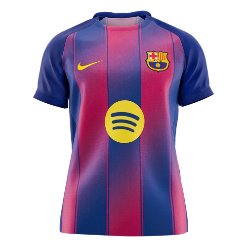 Barcelona Home Soccer Jersey 2025/26 Red&Blue