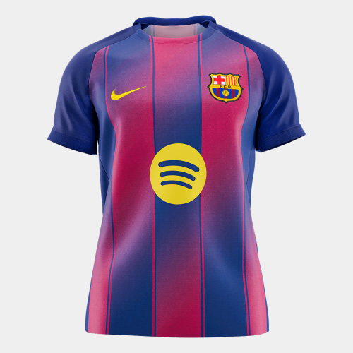 Barcelona Home Soccer Jersey 2025/26 Red&Blue