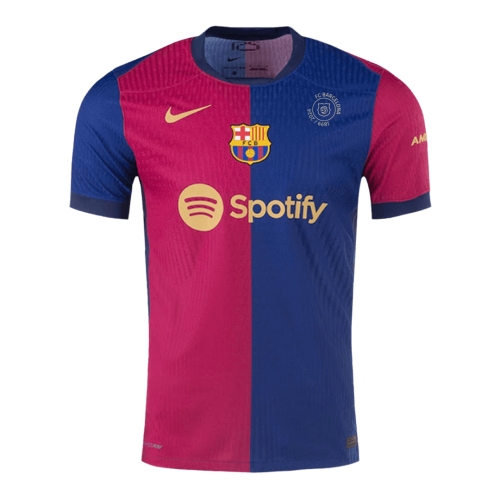 Barcelona Home Soccer Jersey Authentic- 125th Anniversary
