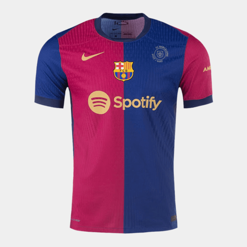 Barcelona Home Soccer Jersey Authentic- 125th Anniversary