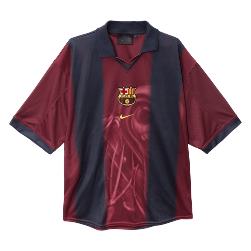 Barcelona Home Soccer Jersey Retro 2000/01