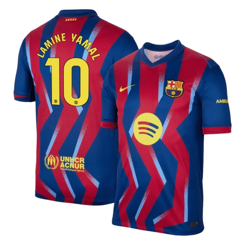 Barcelona LAMINE YAMAL #10 Fourth Away Soccer Jersey 2025/26