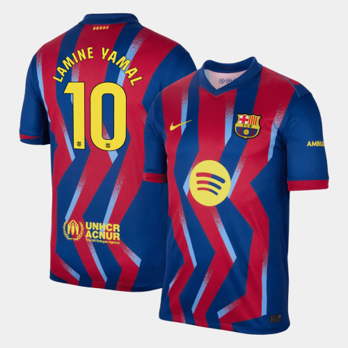 Barcelona LAMINE YAMAL #10 Fourth Away Soccer Jersey 2025/26