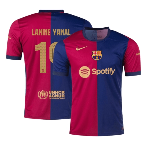 Barcelona LAMINE YAMAL #19 Home Jersey - UCL Edition