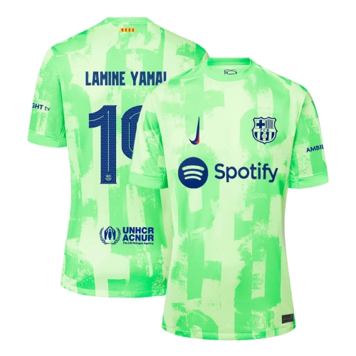Barcelona LAMINE YAMAL #19 Third Away Jersey - UCL Edition